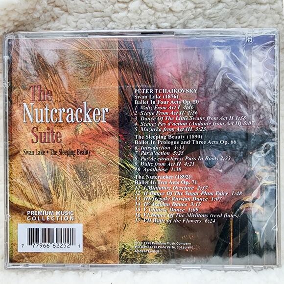The Nutcracker Suite Swan Lake Sleeping Beauty Music CD Premium Music Collection - Picture 4 of 5